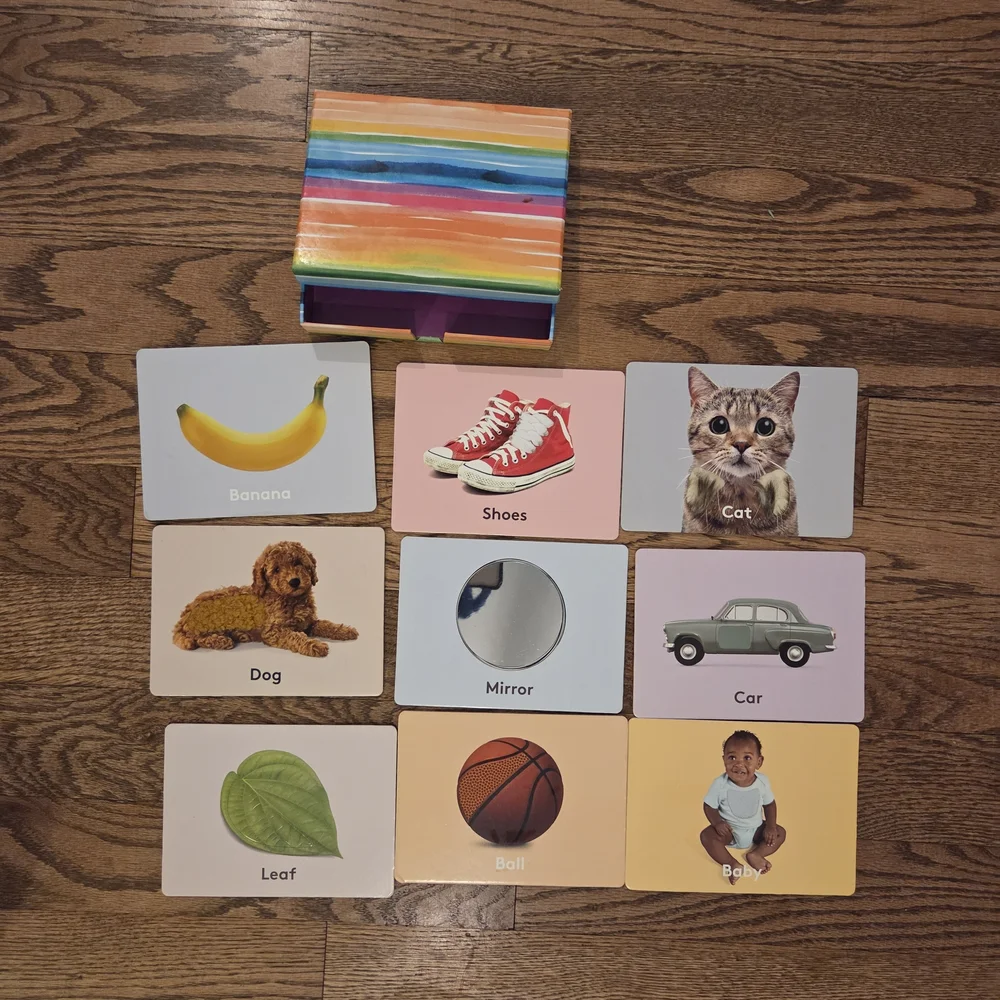 Lovevery-The Inspector Play Kit (Months 7-8)- 'Things I See' Texture Cards